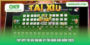 Top App Tài Xỉu Online Uy Tín Hàng Đầu Năm 2025